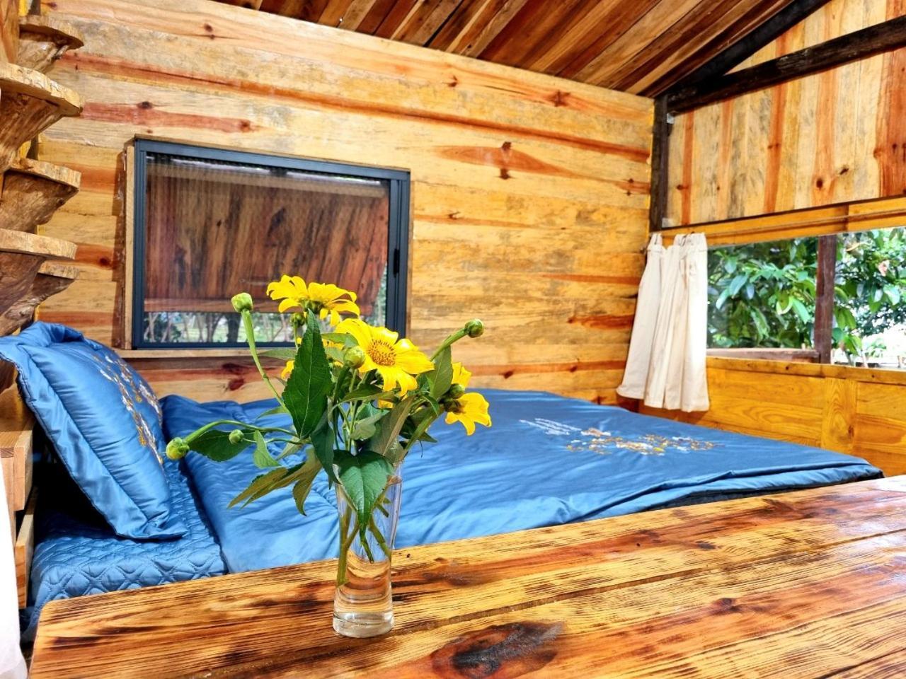 Homestay Vuon Trai Cay Nhiet Doi Vo Uu Garden Bảo Lộc Kültér fotó