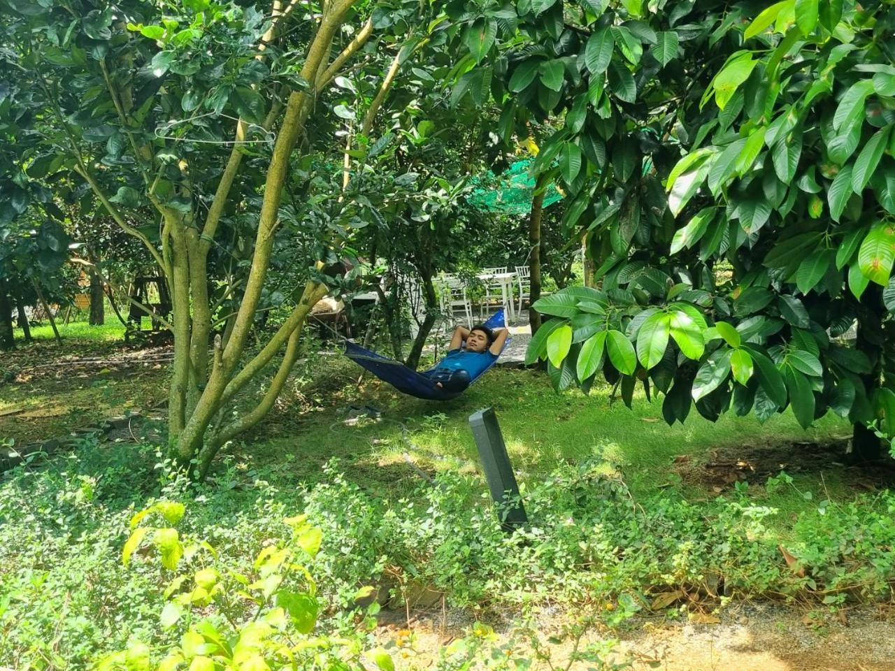 Homestay Vuon Trai Cay Nhiet Doi Vo Uu Garden Bảo Lộc Kültér fotó