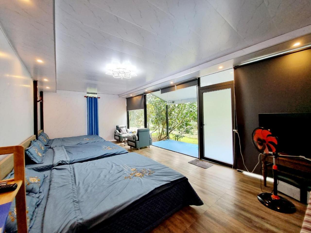 Homestay Vuon Trai Cay Nhiet Doi Vo Uu Garden Bảo Lộc Kültér fotó