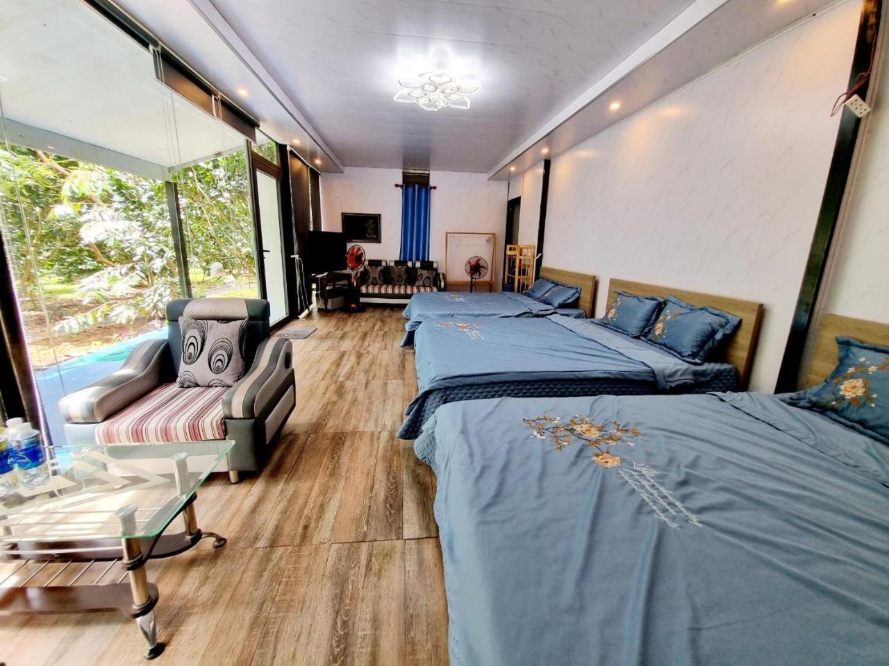 Homestay Vuon Trai Cay Nhiet Doi Vo Uu Garden Bảo Lộc Kültér fotó
