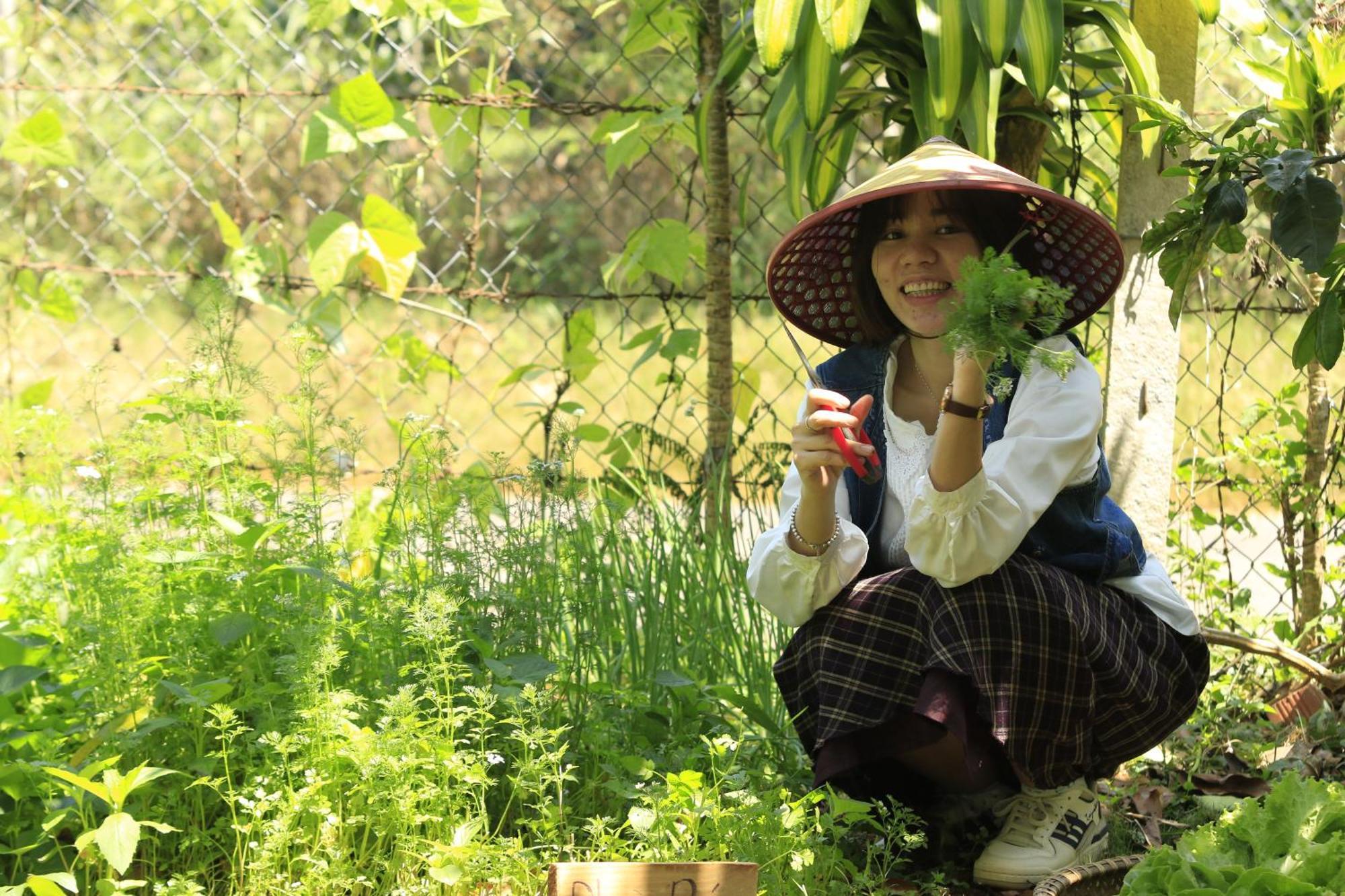 Homestay Vuon Trai Cay Nhiet Doi Vo Uu Garden Bảo Lộc Kültér fotó