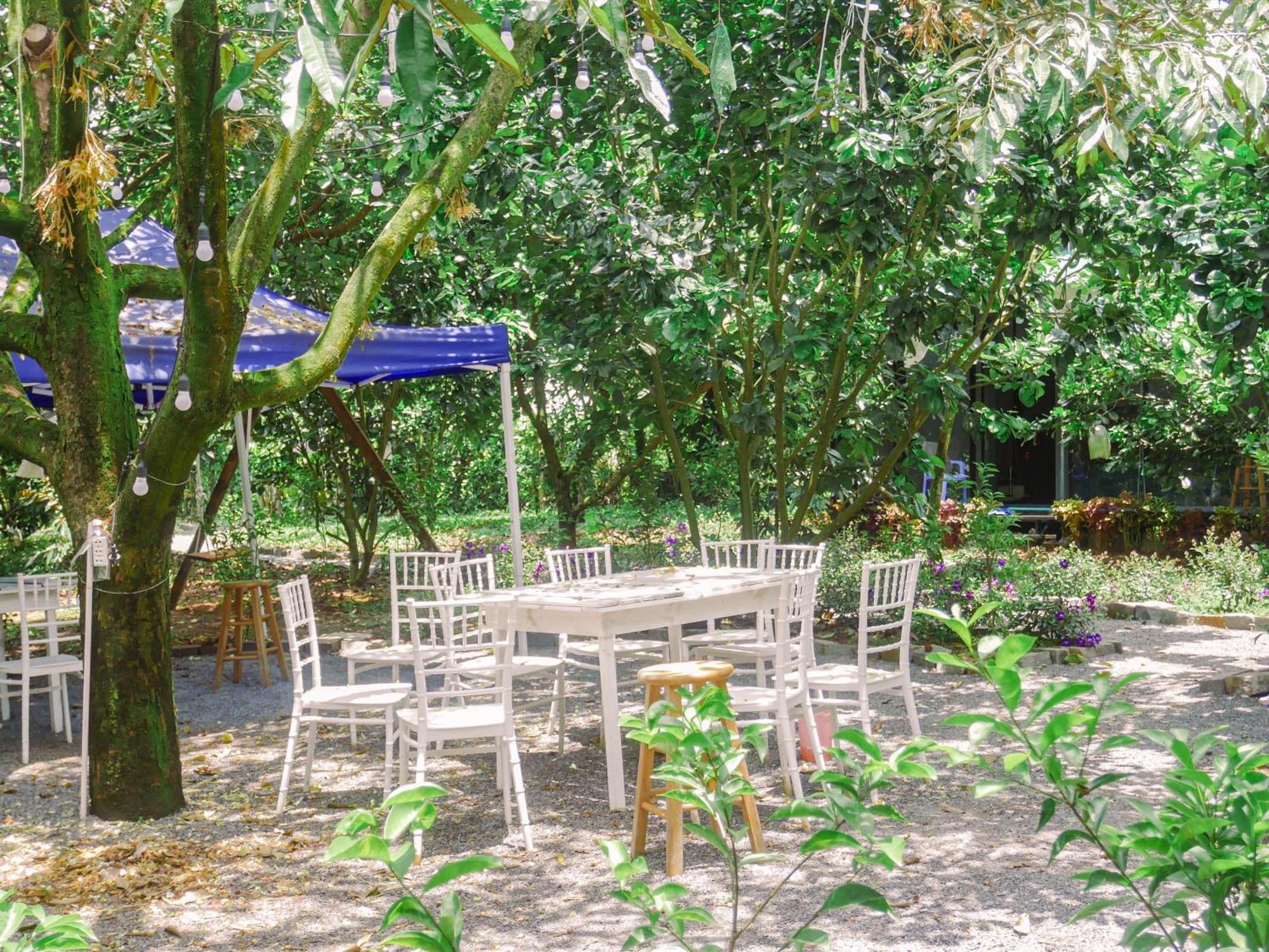 Homestay Vuon Trai Cay Nhiet Doi Vo Uu Garden Bảo Lộc Kültér fotó