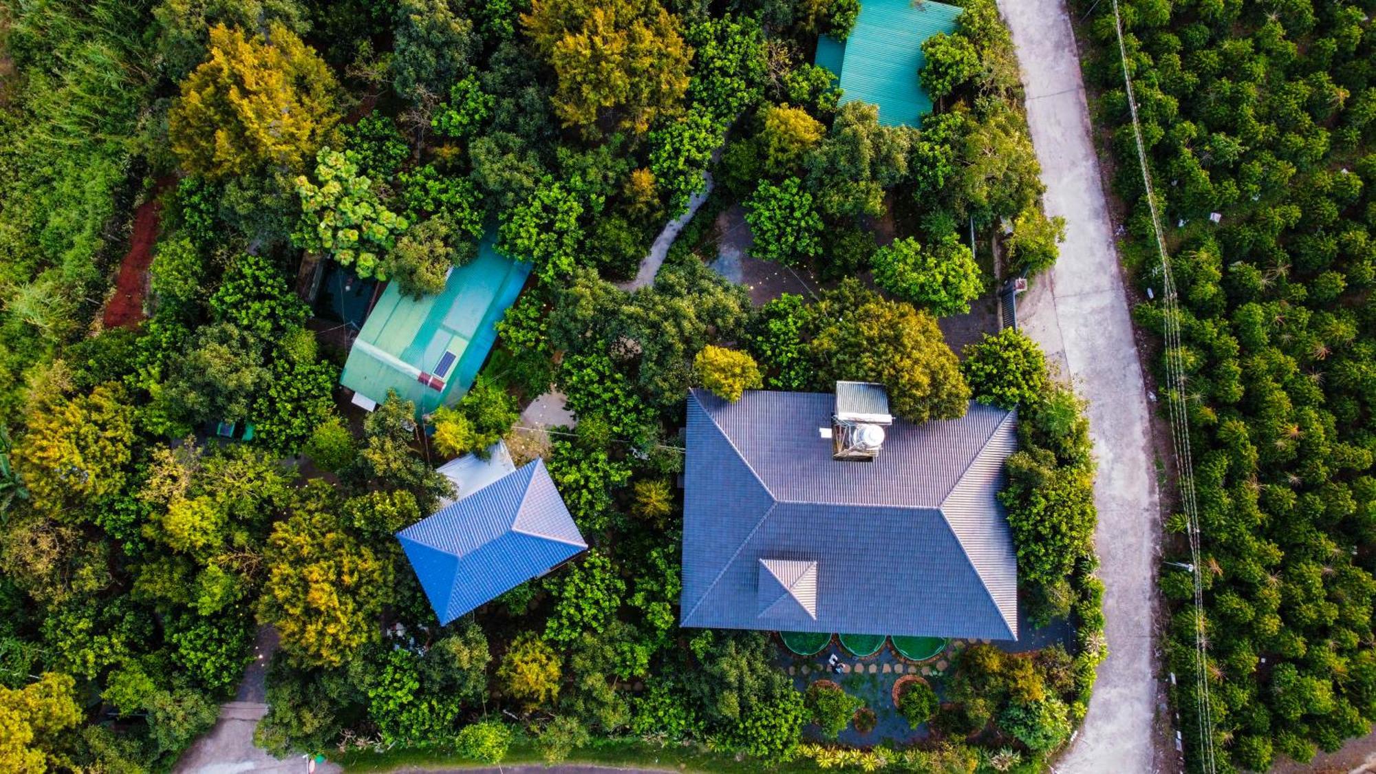 Homestay Vuon Trai Cay Nhiet Doi Vo Uu Garden Bảo Lộc Kültér fotó